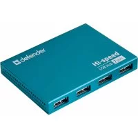 Универсальный usb-разветвитель Defender Septima Slim