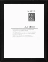Рамка Maria 15x20 см пластик цвет черный
