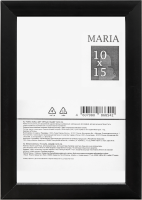 Рамка Maria 10x15 см пластик цвет черный