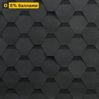 Гибкая черепица Технониколь Оптима серый 3 м²