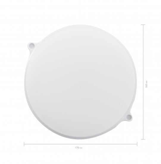 Светильник светодиодный SmartBuy SBL-BTR22-40 22 Вт IP65 круг цвет белый, накладной