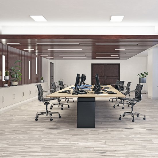 Светильник точечный светодиодный встраиваемый Apeyron 06-28 под отверстие 85 мм, 9.6 м², нейтральный белый свет, цвет белый