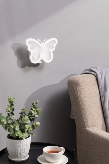 Настенный светильник светодиодный Escada 10205/1LED, регулируемый белый свет, цвет белый