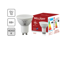 Лампа светодиодная Bellight GU10 220-240 В 6 Вт спот матовая 520 лм нейтральный белый свет
