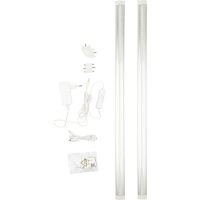 Светодиодный светильник для мебели Uniel ULM-F45-2x6W/4500K SILVER
