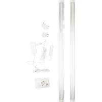 Светодиодный светильник для мебели Uniel ULM-F45-2x6W/4500K SILVER