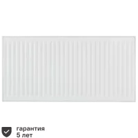 Радиатор панельный Ростерм 22 500x1000 боковое подключение сталь белый
