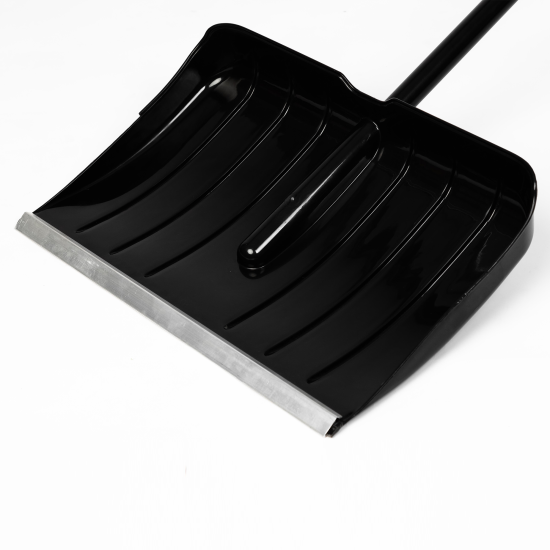 Лопата для уборки снега Geolia 54x144 см полипропилен со стальным черенком