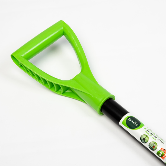 Лопата для уборки снега Geolia 54x144 см полипропилен со стальным черенком