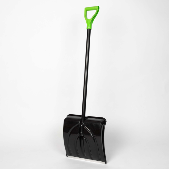 Лопата для уборки снега Geolia 38x133 см полипропилен с черенком из алюминия