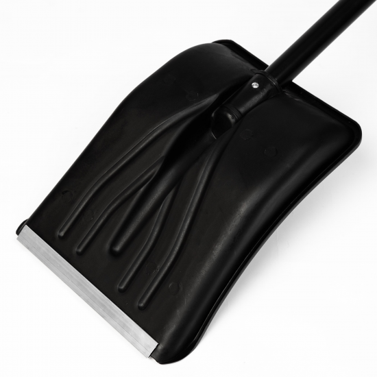 Лопата для уборки снега Geolia 29x87 см полипропилен со стальным черенком