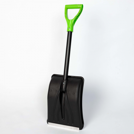 Лопата для уборки снега Geolia 29x87 см полипропилен со стальным черенком