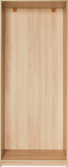 Каркас шкафа Лион 80x200.2x41.7 см ЛДСП цвет дуб комано с петлями