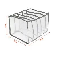 Органайзер Smart Storage 36x20x25 см нейлон цвет серый