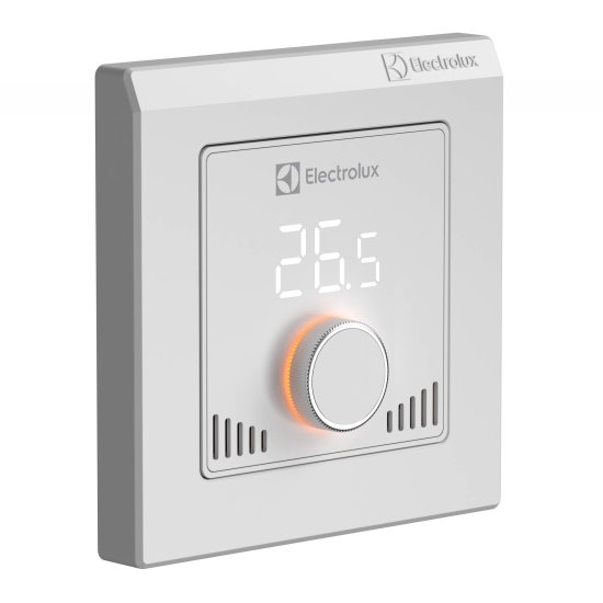 Терморегулятор для теплого пола Electrolux Thermotronic Smart ETS-16W электронный цвет белый и черный