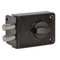 Замок накладной RL 131, цвет черный