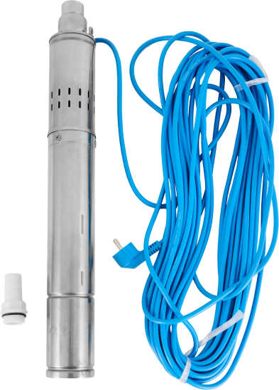 Насос садовый скважинный BELAMOS 3SP90/1.8, высота подъема 90 м, кабель 20 м, 850 л/ч