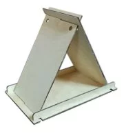 Кормушка-шалаш для птиц 135x170x215 мм дерево