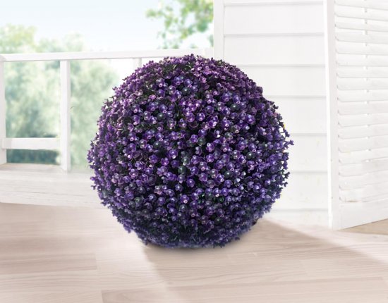 Искусственное растение Самшит ø25 см 2 полусферы