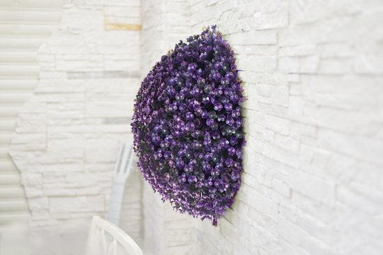 Искусственное растение Самшит ø25 см 2 полусферы