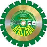 Сегментный алмазный круг по асфальту и бетону Кристалл 1A1RSS/C1