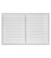 Решетка вентиляционная ПВХ Era ПР 600х900 мм белая