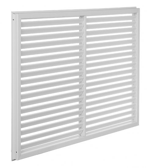 Решетка вентиляционная ПВХ Era ПР 600х900 мм белая