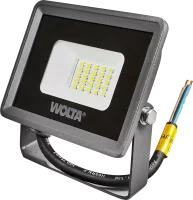 Прожектор светодиодный уличный Wolta WFL-20W/08 20 Вт 5700К IP65 нейтральный белый свет