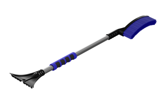 Щетка со скребком 880 мм цвет черный