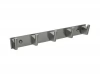 Вешалка Fixsen Trend Graphite FX-98005-5, стальная, 5 крючков, цвет графит