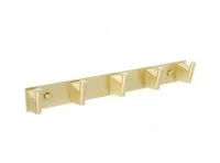 Вешалка Fixsen Trend Gold FX-99005-5, стальная, 5 крючков, цвет золотой