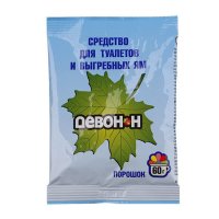 Порошок для биотуалетов, выгребных ям и септиков Девон 60Н