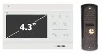 Комплект видеодомофона Skybeam 600TVL 4.3