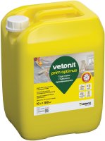 Грунтовка глубокого проникновения Vetonit Prim Optimus белая 10 л