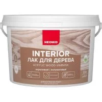 Акриловый лак для древесины NEOMID interior