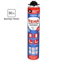 Пена монтажная профессиональная MasterTeks 50 зимняя 715 мл