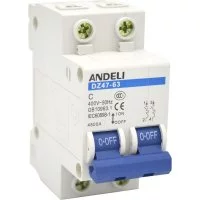 Автоматический выключатель ANDELI DZ47-63
