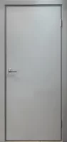 Блок дверной Капель глухой ПВХ Серый 70x200 см (с замком и петлями)