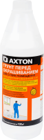 Грунтовка концентрат Axton для сухих помещений 1 л