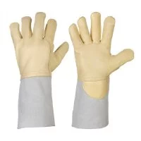 Спилковые пятипалые краги STRONG HAND WELDERSTAR