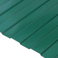 Профнастил С8 0.35 мм 1200x2000 мм RAL 6005 зелёный