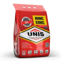Клей для плитки Unis Плюс, 5 кг
