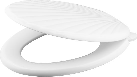 Сиденье для унитаза Orio ракушка цвет белый