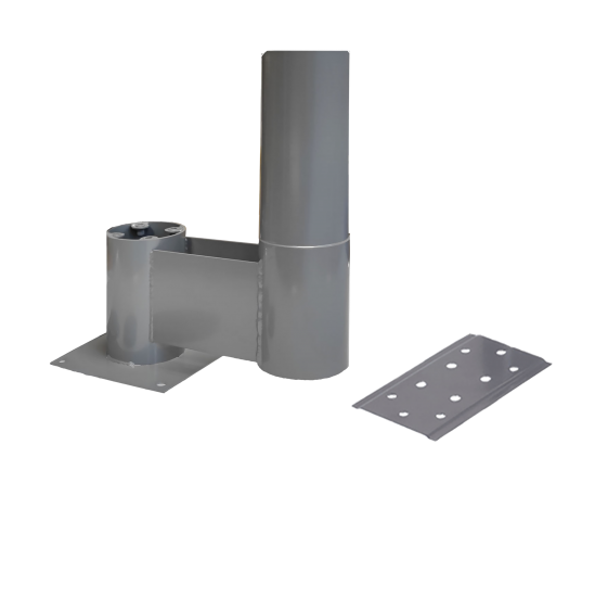 Комплект верх/низ Стамет 225 мм сталь цвет алюминий