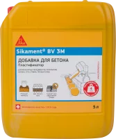Пластификатор для бетона Sika Sikament BV-3M 5 л