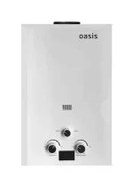 Колонка газовая Oasis 44x30x12 см 6 л/мин цвет белый