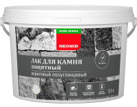 Лак по камню Neomid, 2.5 л