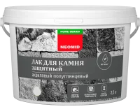 Лак по камню Neomid, 2.5 л
