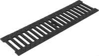 Решётка к каналам DN100 чугунная 500x136x13 мм