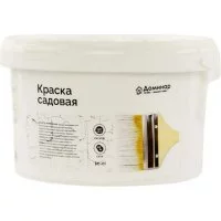 Садовая антисептическая латексная краска Доминар БС 01